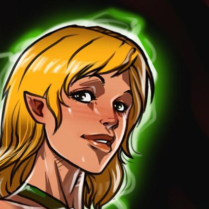 I'm Molly, and I'm a green lantern. Although I'm a green lantern I get easily mad. So don't test me or I'll hit you.