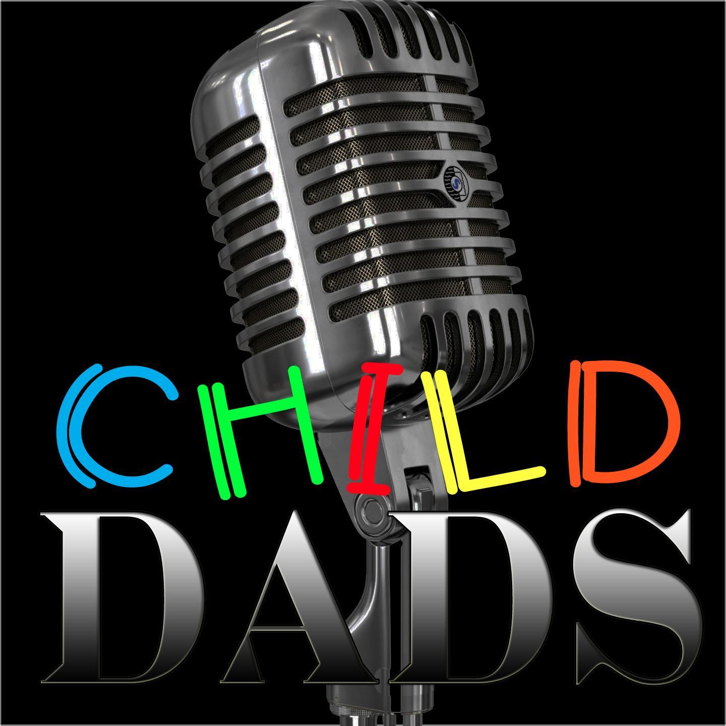 Two cousins who realize they are Child Dads. One is a credentialed counselor. One sells tires.  Both are married with children. New show Wednesday Mornings.