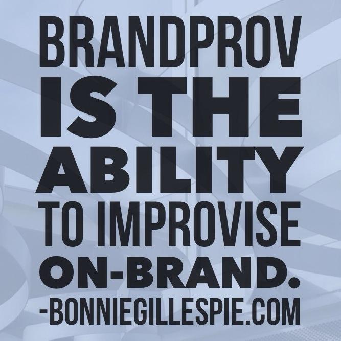ALWAYS ON BRAND! @BonnieGillespie preps you to speak in soundbites for the press, to confidently rock that big meeting, to inspire via your first TEDTalk...
