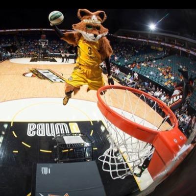 WNBA TULSA SHOCK Mascot.... People may forget what you say or do, but they won't forget how you made them feel.