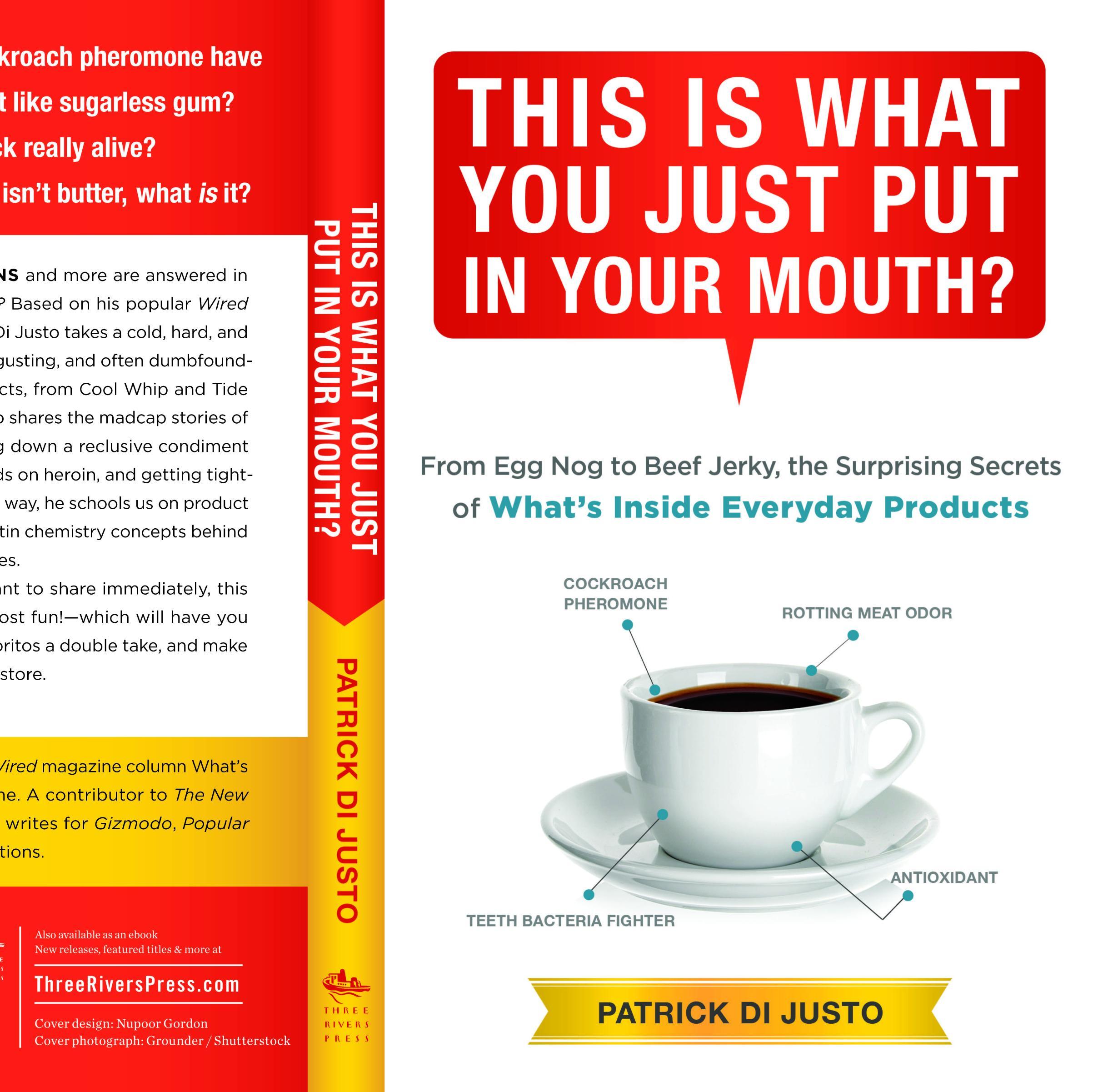 Hello, world! This is the home of the book and podcast 'This Is What You Put In Your Mouth' https://t.co/v4tnLFPnn3