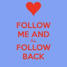 If you want to win followers, just follow me, and I will follw you!