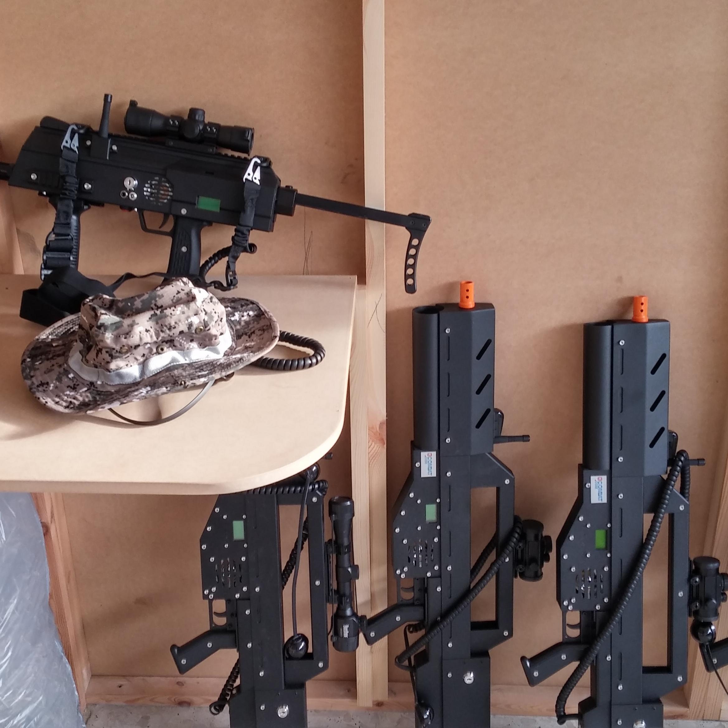 Centro de simulación táctica indoor con armamento láser! #Coruna #LaserCombat #lasertag