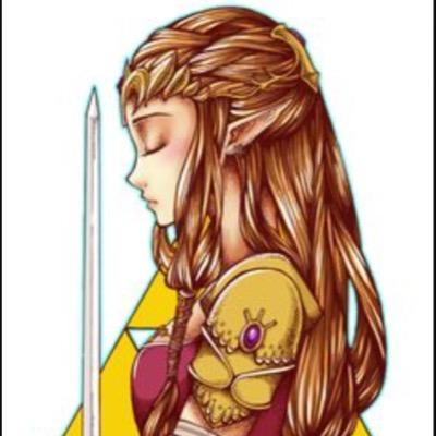 Holder of the Light Force. I sometimes sneak out of the palace to visit Link, but don't tell father! #Taken by my lovely shade @HyrulesShadow