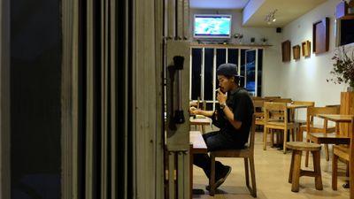 business UNDIP 09 | @coffeegrooveSMG . Barista, happy life, will kiss for coffee