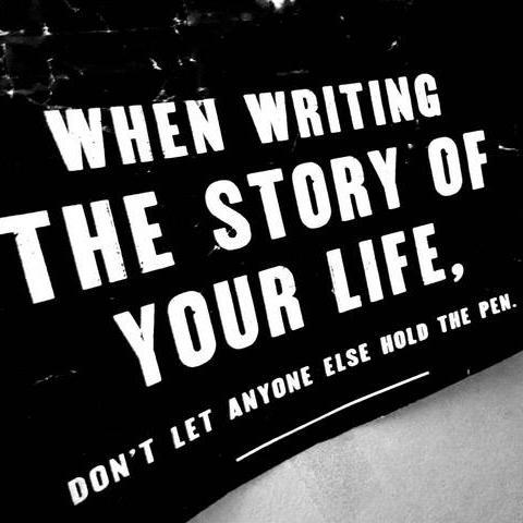 Write the story of your life! Show the world who you really are! Make them see you the way you want them to see you!