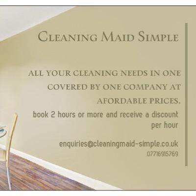 we offer a complete cleaning package at competitive prices, let us take care of all your household cleaning needs