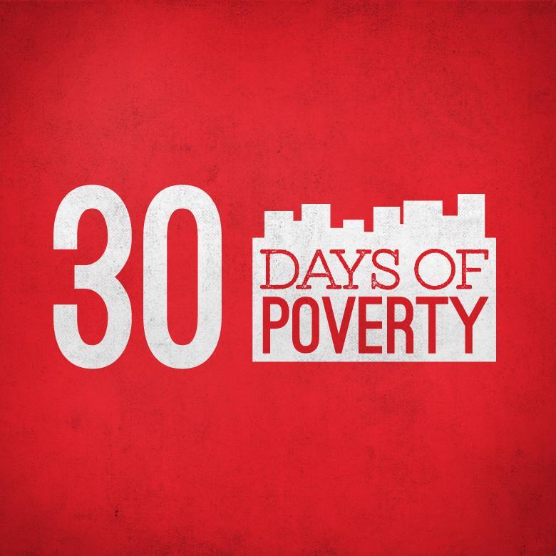 30 Days Of Poverty is a community-wide campaign to fight poverty in Evansville.