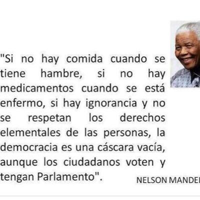 leoniur23's profile picture. No mas corrupcion, ya es hora de un gobierno justo, basado en la democracia y la igualdad.