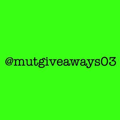 mutgiveaways03's profile picture. 