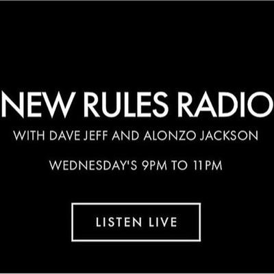 The official twitter of NewRulesRadio. Check us out at http://t.co/dU6IYQ6wHE from 9pm-11pm every wednesday. Call us at (312) 754-4333