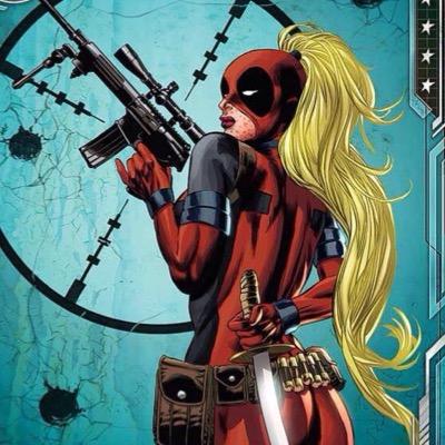 Homólogo de Deadpool. Mercenaria. Ligeramente menos sexy que Deadpool. Puedes decirme Lady Di. ¡Que alguien me pase una cerveza!... #Marvel Fake 18+