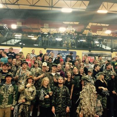 Kavemen student section #GetLoud