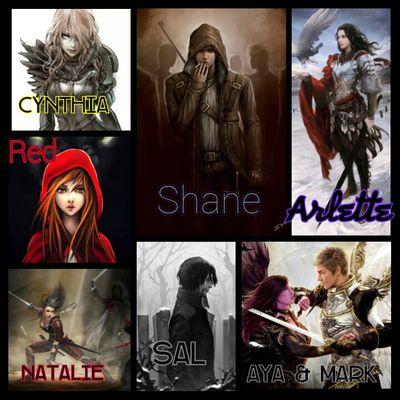 arlette,Sal,cynthia,natalie, and shane #single red #married  we are the contingency plan. #multiverse