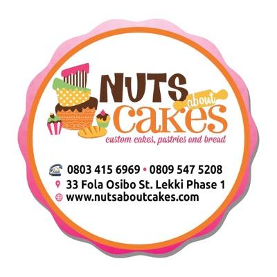 Nuts About Cakes is a company that specializes in exclusive baked goods to corporate and retail clients. To order, call 08149906606