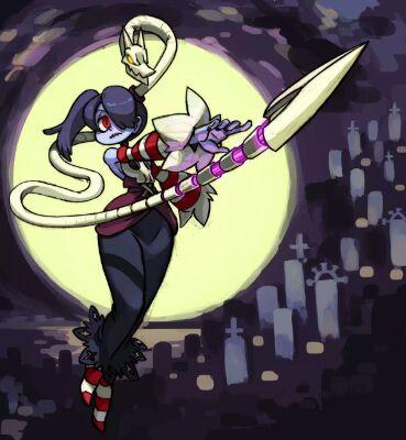 This is a role-playing blog based on the undead skullgirls character Squigly