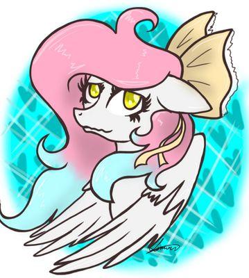 Bows go with everything.    (( Avi by @mlp_SweetLemon. :) ))
