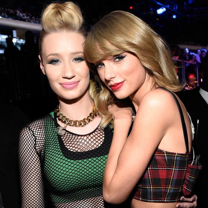 Iggy Azelea.Ariana Grande, Nicki Minaj, Chaarlie XCX, Taylor Swift, Victorias Secret
