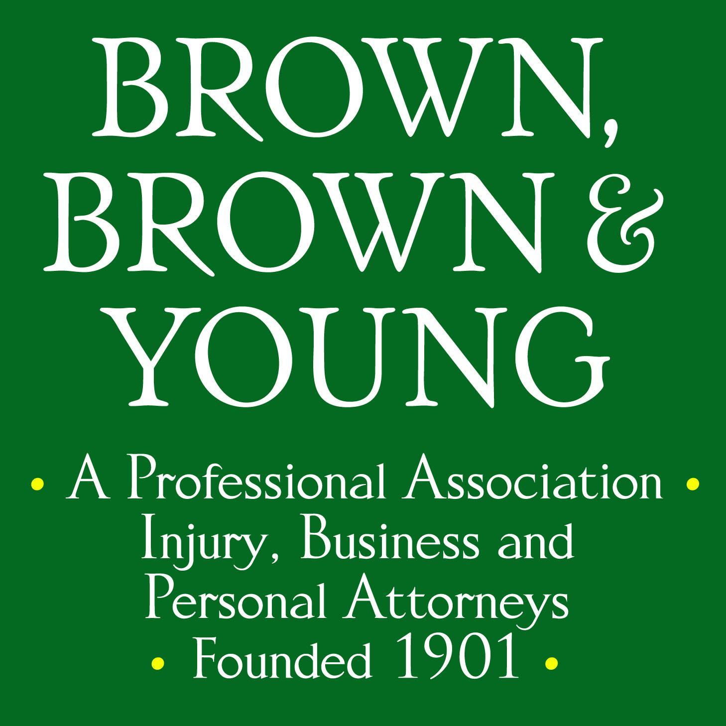 BrownBrownYoung's profile picture. A Professional Association •#Injury,Trial & Business #Attorneys • Founded 1901 • Bel Air 410-838-5500; Elkton 410-392-3900; Emergency line 410-879-2804 (24/7)