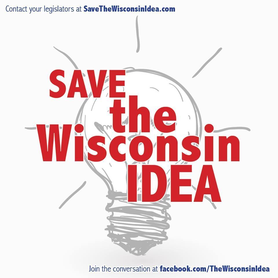 Organizing to save the Wisconsin Idea and our world-class university system. Not affiliated with the University of Wisconsin System.