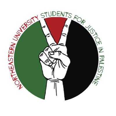 Northeastern University students fighting for a free Palestine, from the river to the sea.