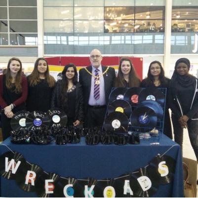 Young Enterprise company for Aylesbury High School selling up cycled vinyls Email - wreckordsye@gmail.com