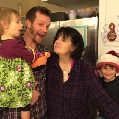 Talk show host, mother to Will , JC, Liz and Margot. GrammyJane to 7, inlaws Hannah, Amanda and Brian, daughter of Mickey Alpert bandleader Coconut Grove Boston