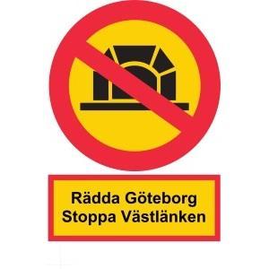Stoppa Västlänken Nu är ett obundet nätverk som verkar för att visa på bristerna med #västlänken. Kontot är framför att sprida våra nyheter. /J