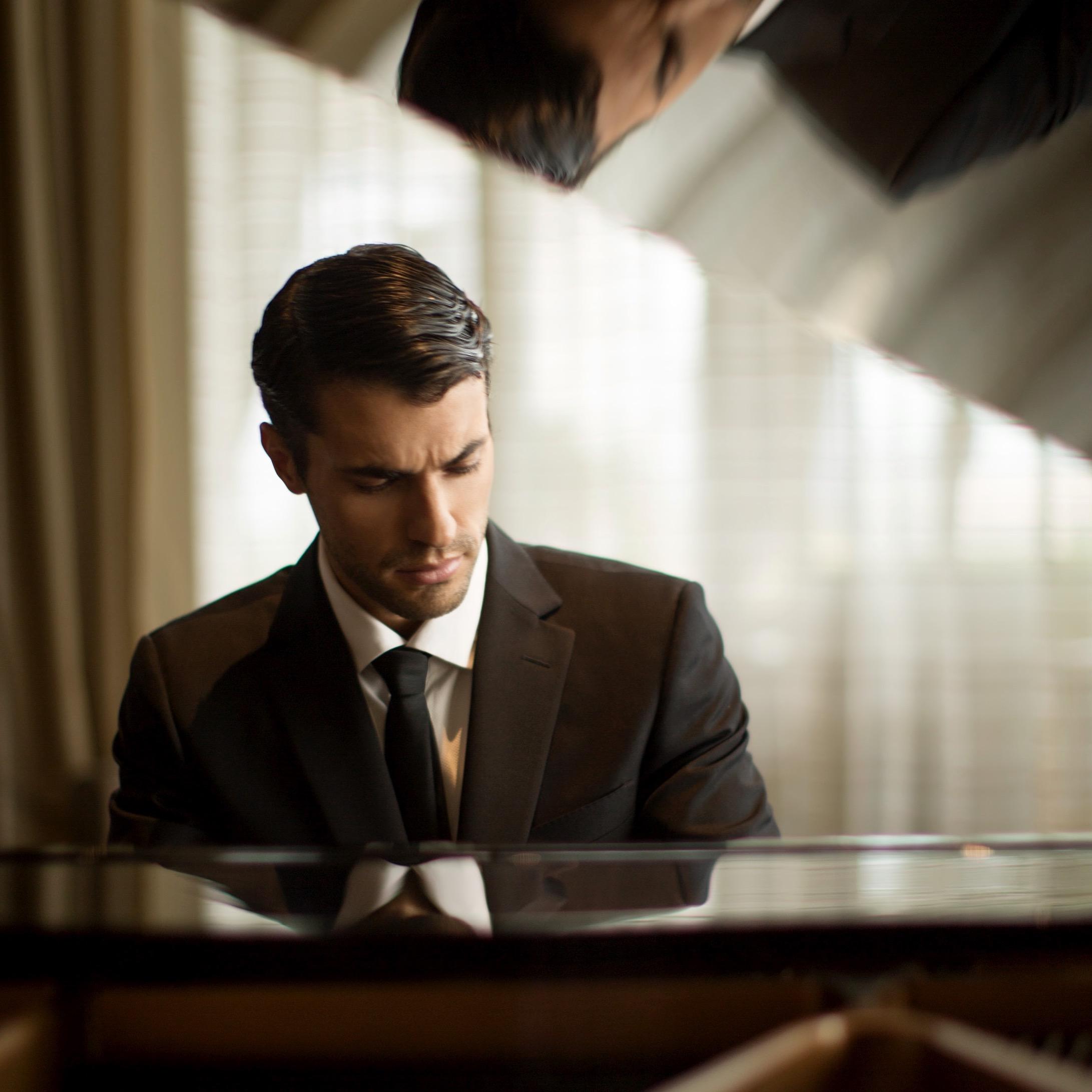 Pianist, Piano professor in Lausanne Conservatory, Founder of the Foundation Crescendo con la Musica