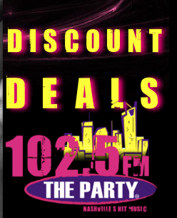 Party_Half_Off's profile picture. Follow me if you want get the scoop on Half-Off Discount Deals each week from 102.5 The Party in Nashville!