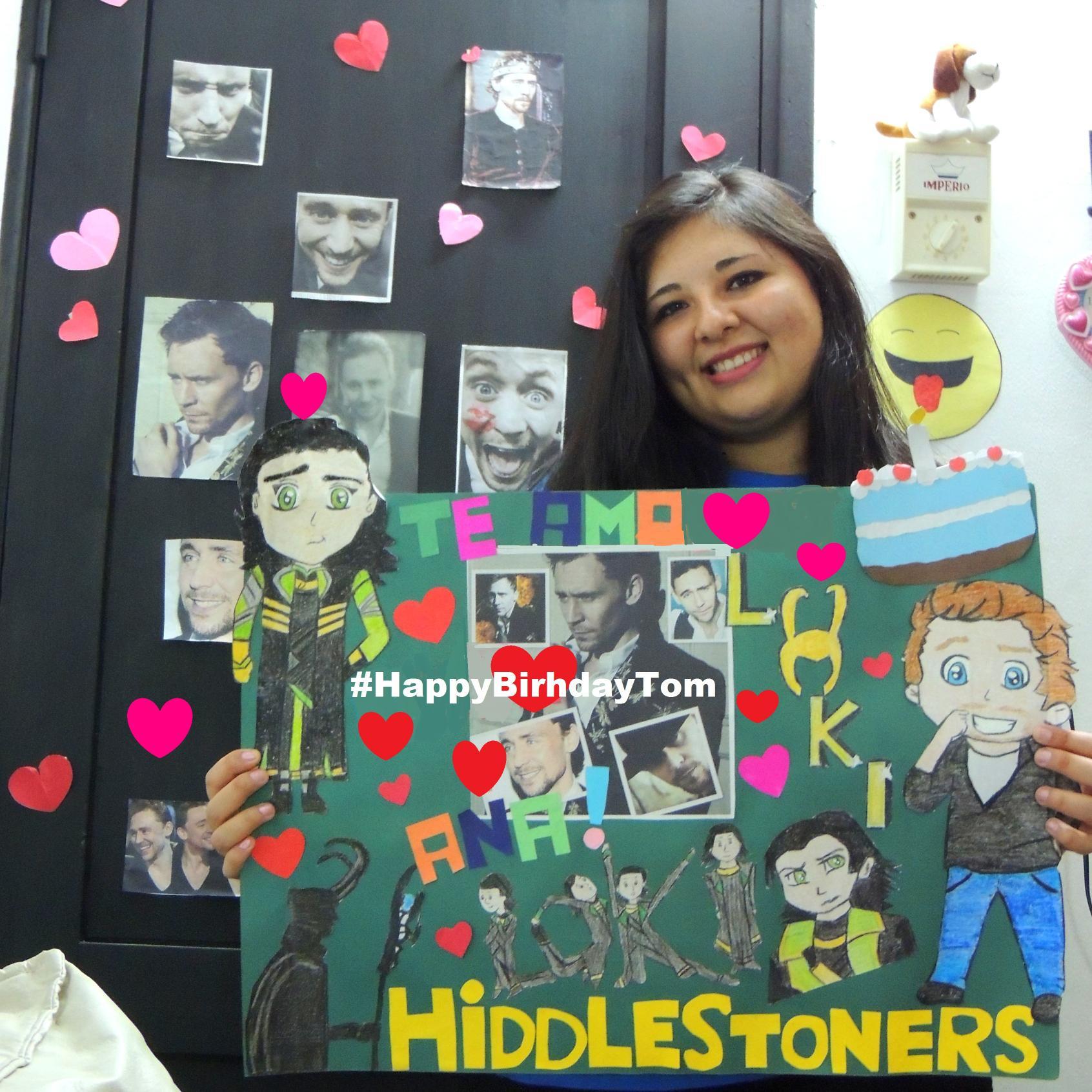 amo muchoo a tom hiddleston