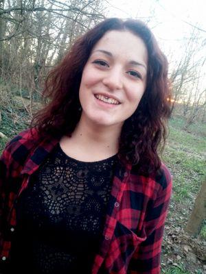French girl- 17 years old-BMX-skate-drummer- metal/rock music-crazy.
