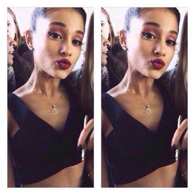 Hello i'm Ariana Grande i like party i just wanna fun! Don't think you're not perfect bc i think you are more than perfect ♥ @AriandeGrande ♥