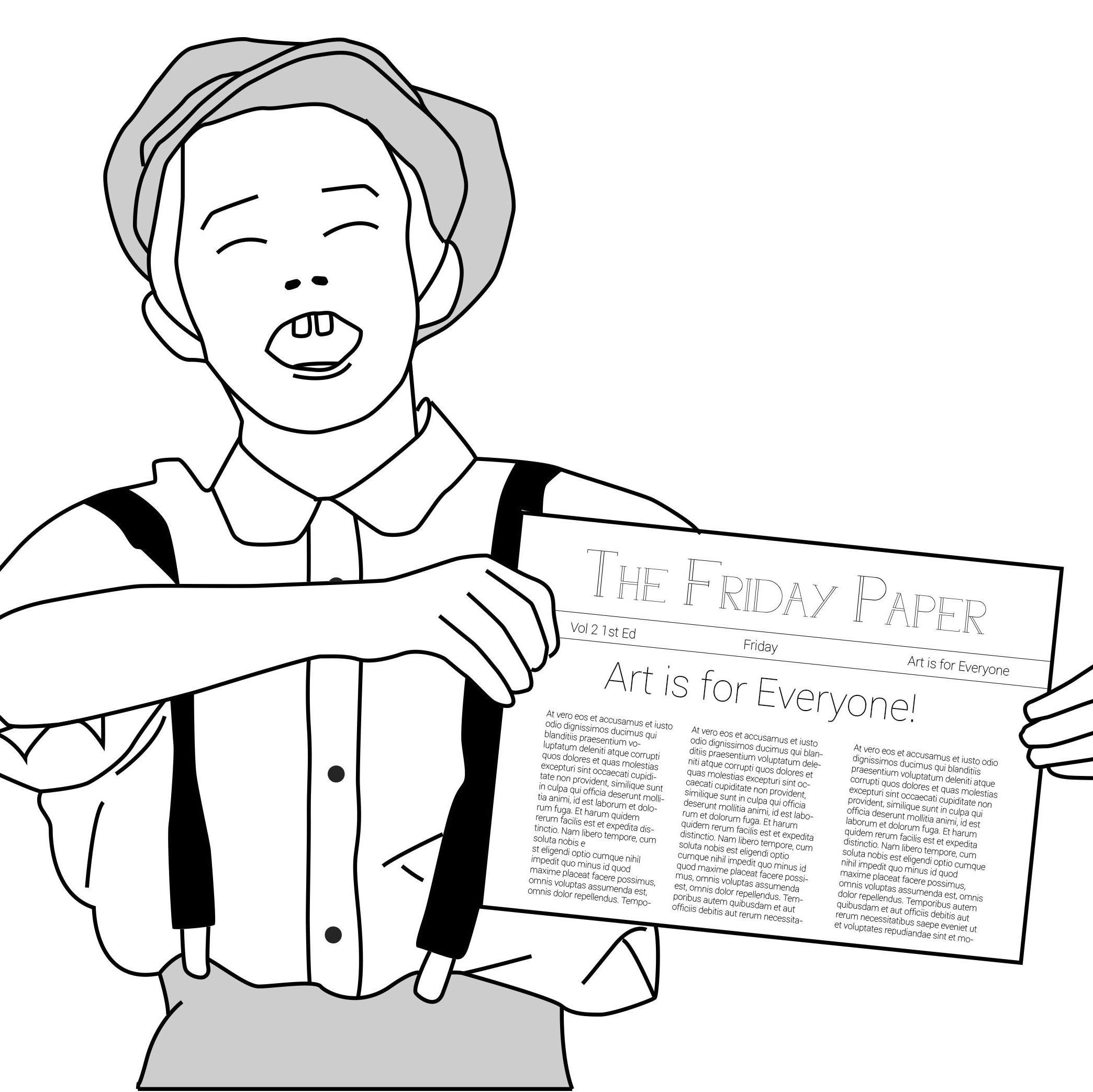Friday Paper features artworks on paper including limited editions. Art is for Everyone!