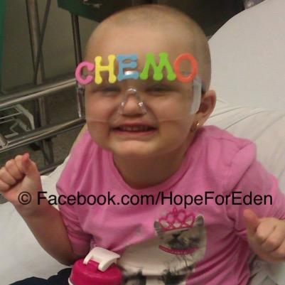 Eden is 5 years old, she is currently battling Cancer. Please pray for her to be cured.
