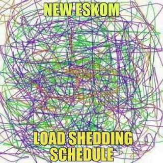 Updating SA on the state of (mental) power and loadshedding schedule