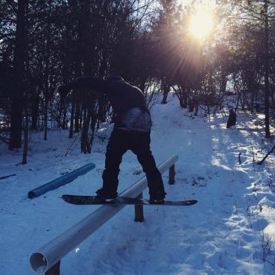 snow skate wake
