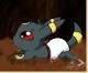 a very adorable umbreon and is full of energy most of the time trainer: @pkmnchamplucas