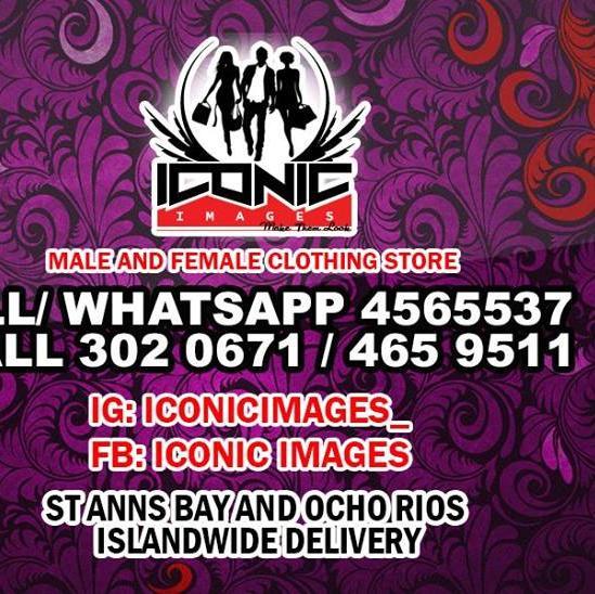 MALE AND FEMALE CLOTHING STORE Call/WhatsApp: 456-5537❗️ Call: 782-1449/465-9511 FB: Iconic Images #IslandwideDelivery