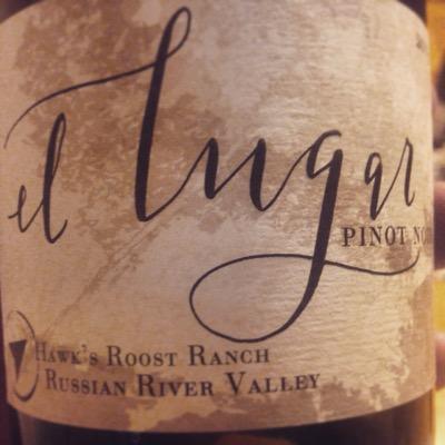 Living the dream making wine! El Lugar Wines is small lot vineyard designate Pinot Noirs from CA defined by their place of orgin.