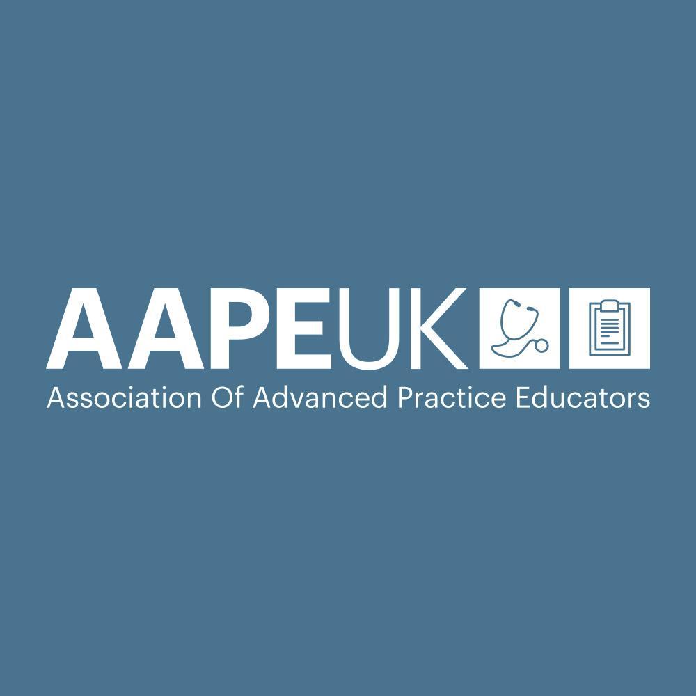 This is the Twitter Association of Advanced Practice Educators (AAPEUK) previously AANPEuk. Feel free to follow us & tweet us. #AAPEUK24