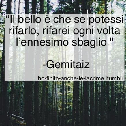 mi manchi, ma siamo troppo per amarci -Mostro