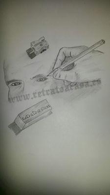 Mándanos tu foto, hacemos un retrato y te lo enviamos a domicilio, así de fácil, cómodo y sin moverte del sofá, aceptamos #bitcoin y #pesetacoin