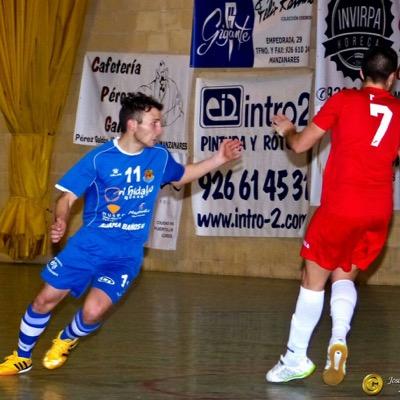 Ex-jugador del manzanares fs juveniles, 2ªdivisión B y Segunda lnfs, Ex-jugador del infantes fútbol sala 3ªdivision y 2ª division B,Ex-jugador Argamasilla fs 3ª
