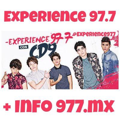 97.7 FM Twitter oficial @977_fm  #Experience977 número #1 en éxitos #Soy977