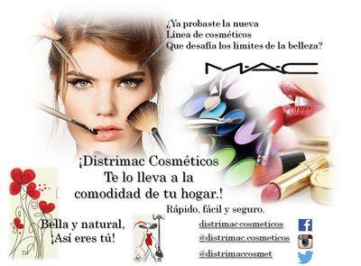 Todo lo relacionado en cosmético M•A•C . Ventas al mayor y Detal. San Cristobal, Tachira . instagram @distrimac.cosmeticos
