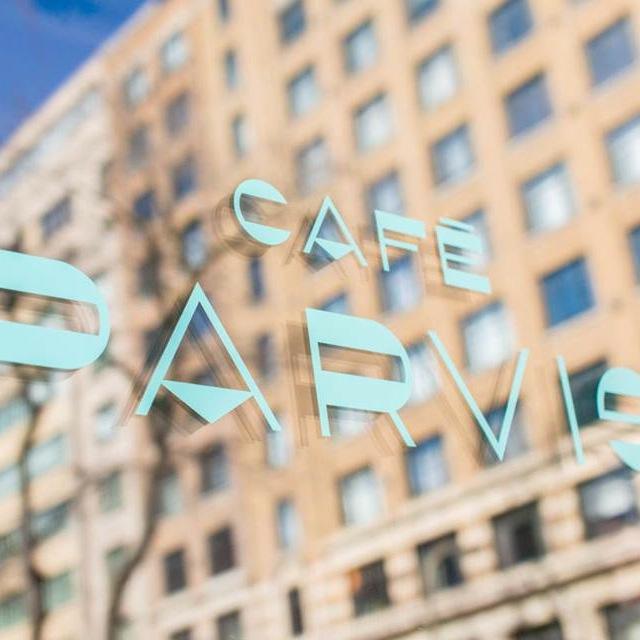 CafeParvis's profile picture. Nous servons café, pizzas et salades! A year-round oasis open early & late for all three meals.