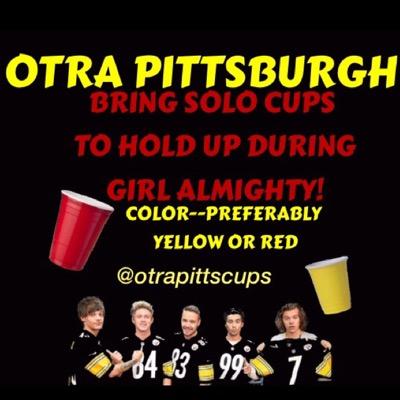 bring your cups and hold them up during girl almighty (or party with them through the whole concert) | questions? ask them here - http://t.co/q8bH52vREu