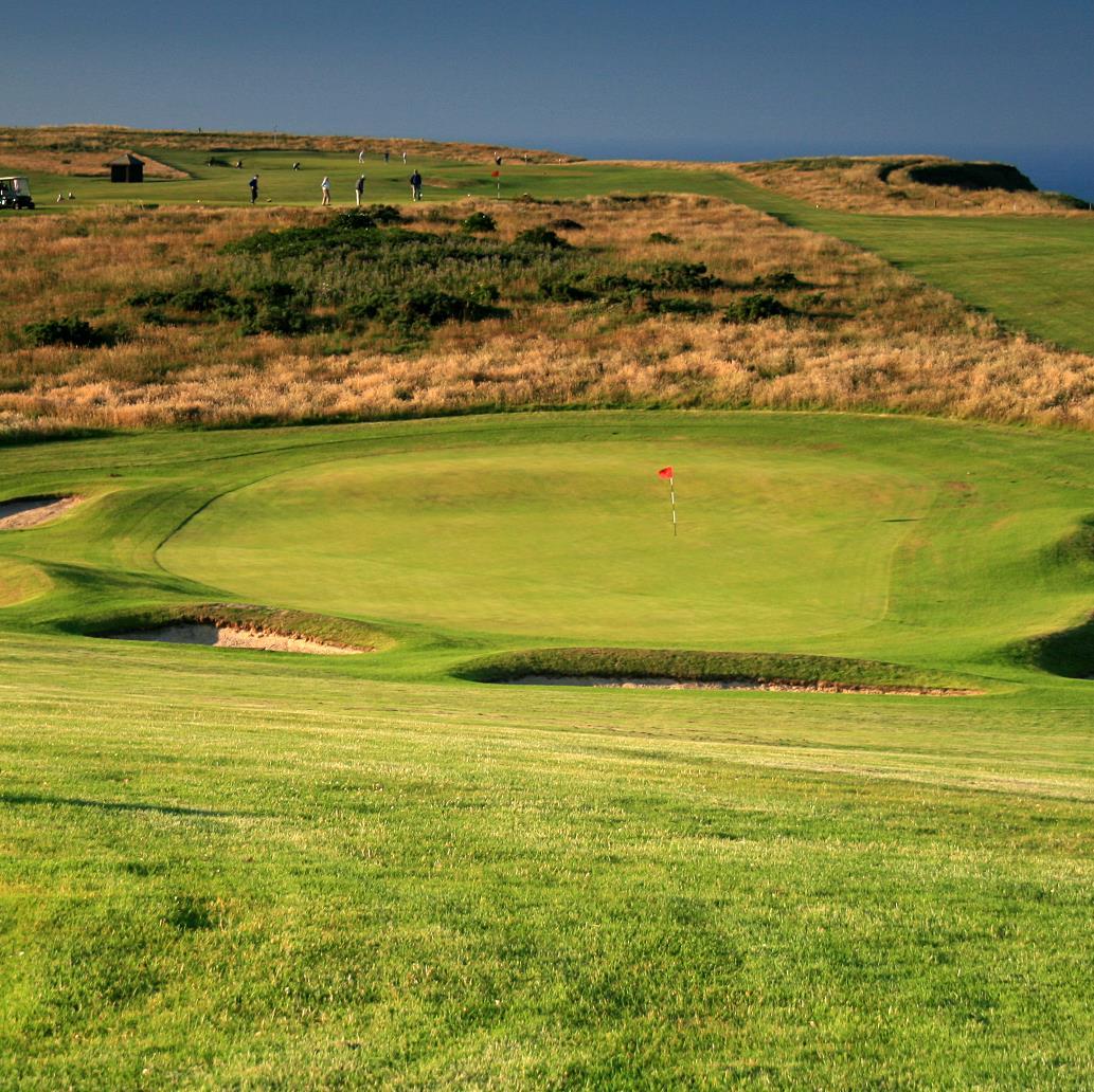 ‘The Friendliest Club on the Coast..’ FHGC is 18 holes of fantastic views over the cliffs on our challenging Links course - a Joy for all golfers!