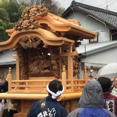 竹内地車保存会 秋道会に所属しています。
鳴物責任者で篠笛を吹いてます。